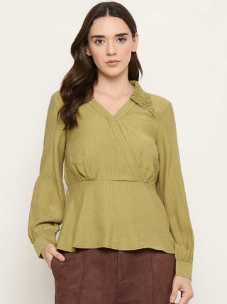 Madame Olive Rayon Blend Top