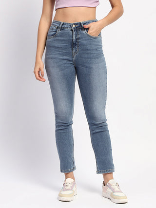 Madame Straight Fit Light Blue Denim