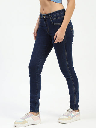 Madame Blue Skinny Fit Jeans