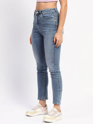 Madame Straight Fit Light Blue Denim