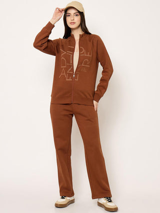 mSECRET Brown Fleece Sweatshirt