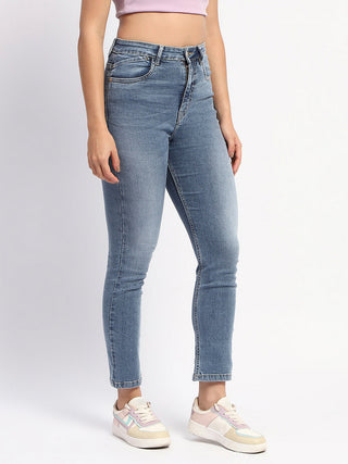 Madame Straight Fit Light Blue Denim