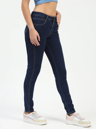 Madame Blue Skinny Fit Jeans
