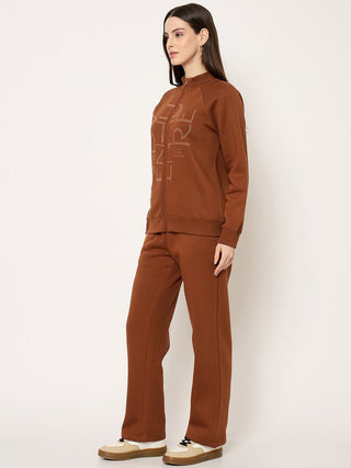mSECRET Brown Fleece Sweatshirt