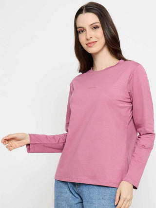 Madame Lilac Cotton Blend Top