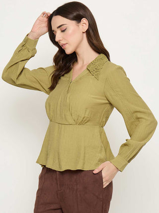 Madame Olive Rayon Blend Top