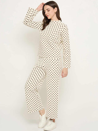 Madame Beige Knit Co-ord Set