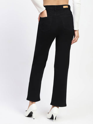 Madame Black Straight Fit Denim