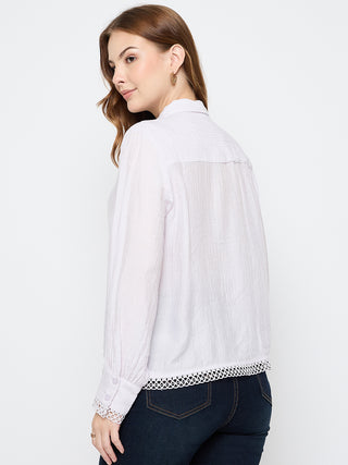 Madame Rayon Blend Lilac Shirt