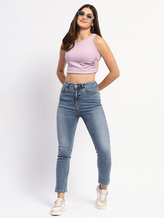 Madame Straight Fit Light Blue Denim