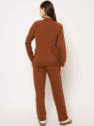mSECRET Brown Fleece Sweatshirt