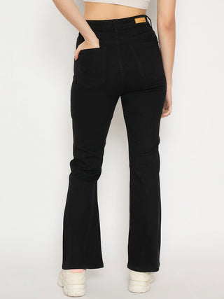 Madame Flared Fit Black Jeans