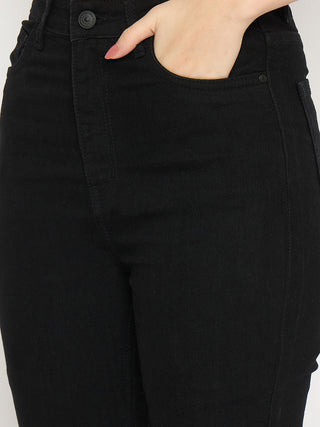 Madame Flared Fit Black Jeans