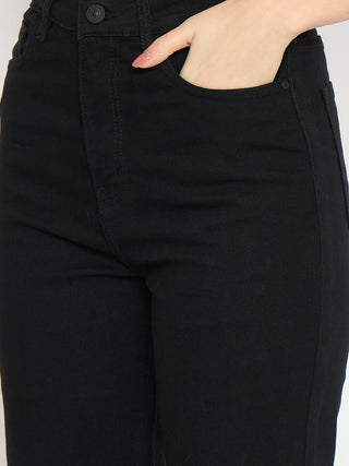 Madame Straight Fit Black Jeans