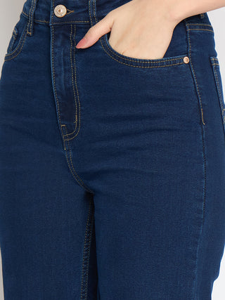 Madame Straight Fit Dark Blue Jeans