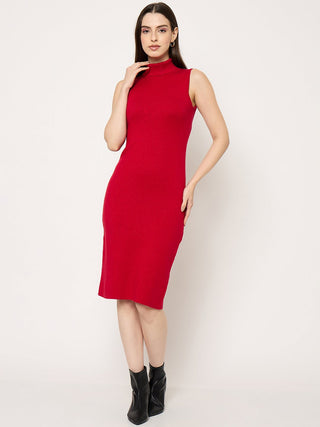 Madame Off White Dress and Cardigan Knitted Co-ord Set