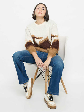 Madame Mid Blue Flared Jeans