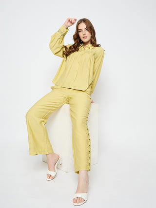 Madame Green Lace Green Co-ord Set